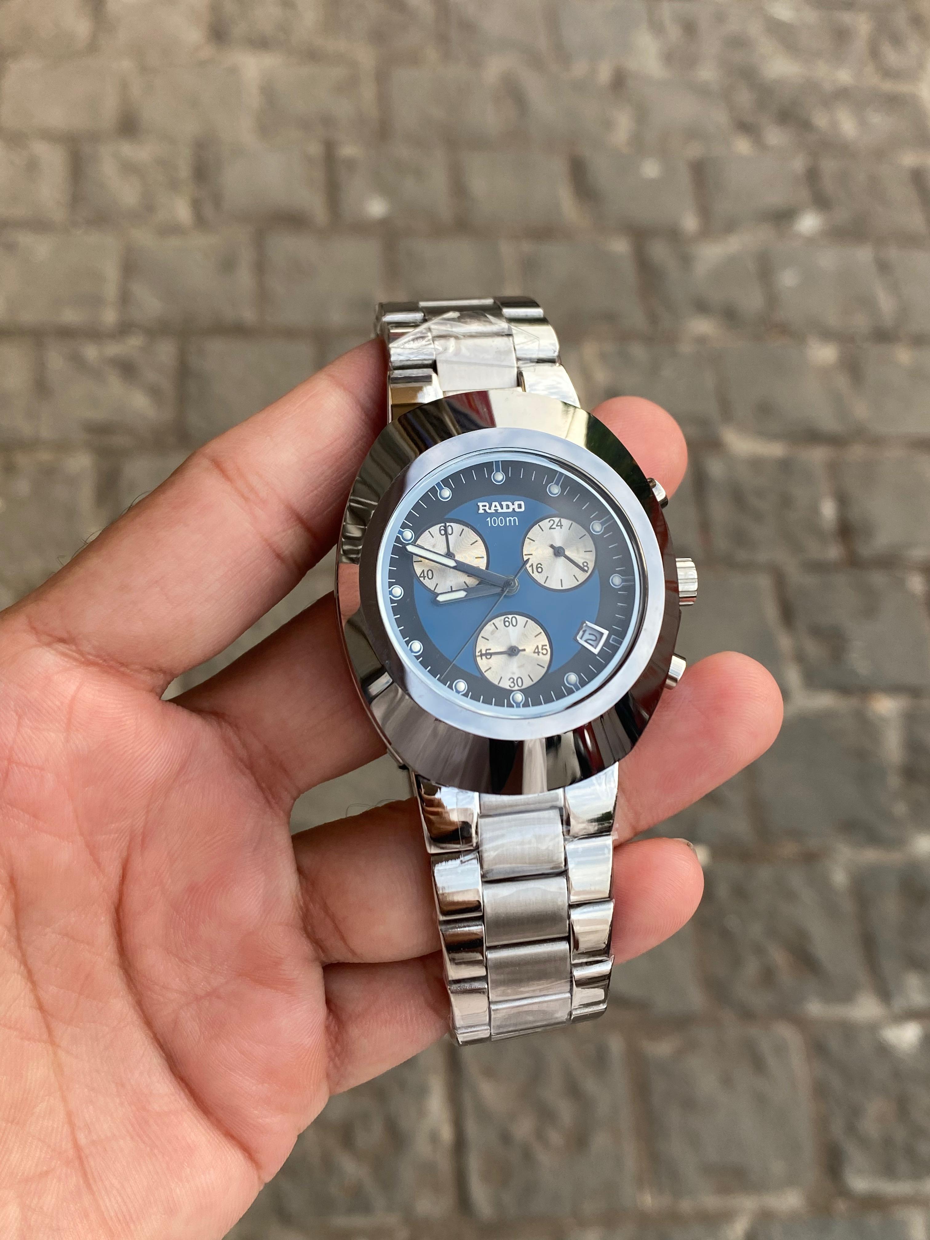 Rado Luxury Analog Watch Silver