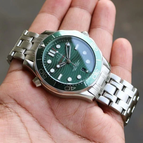 Omegaa Seamaster Aqua Terra Silver