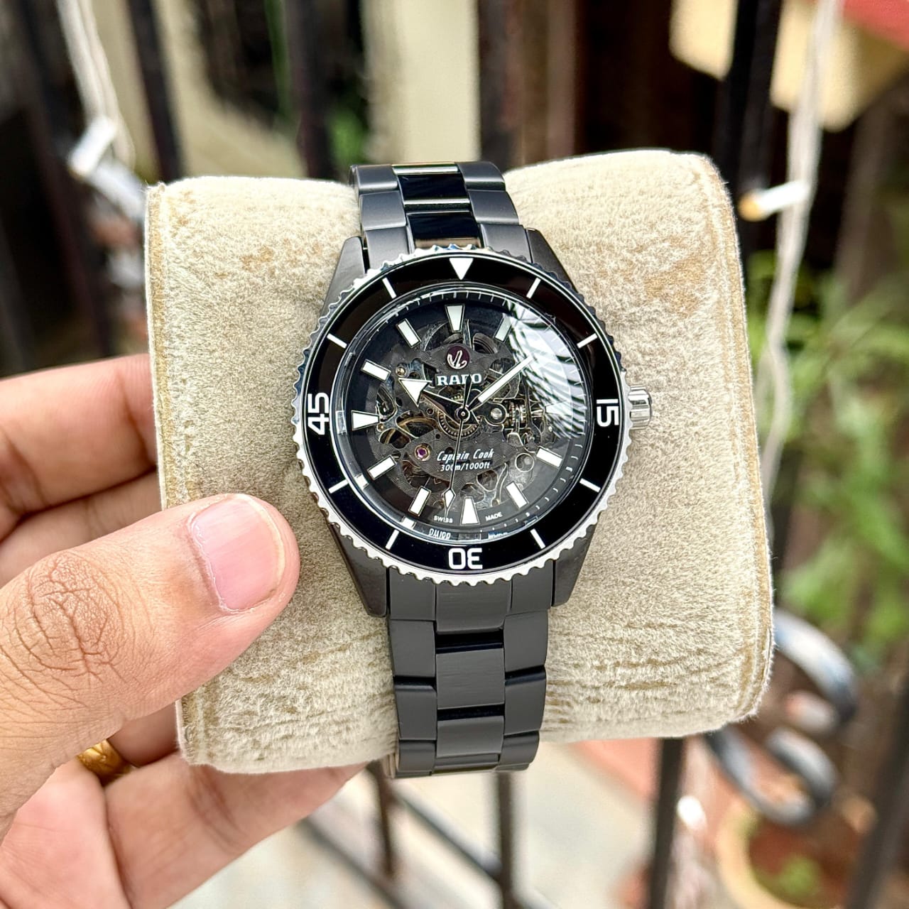 Rado Black Luxury Analog Watch