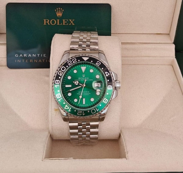 RLX Submariner – Custom “Pepsi-Green- Black” Bezel Edition
