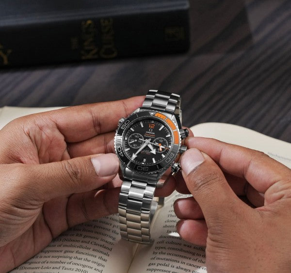 Omegaa Seamaster Aqua Terra Silver-Black