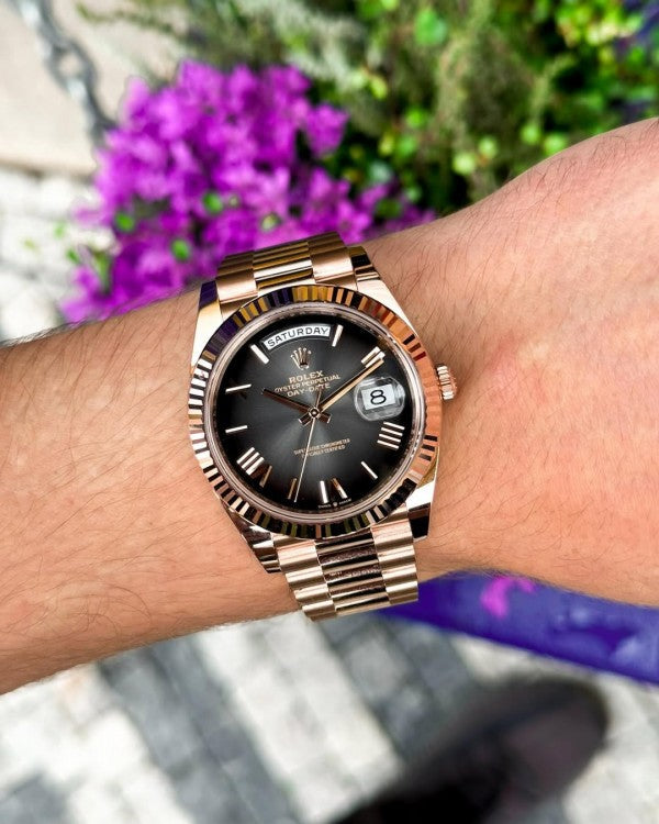 RLX Day-Date premium quality chain watch