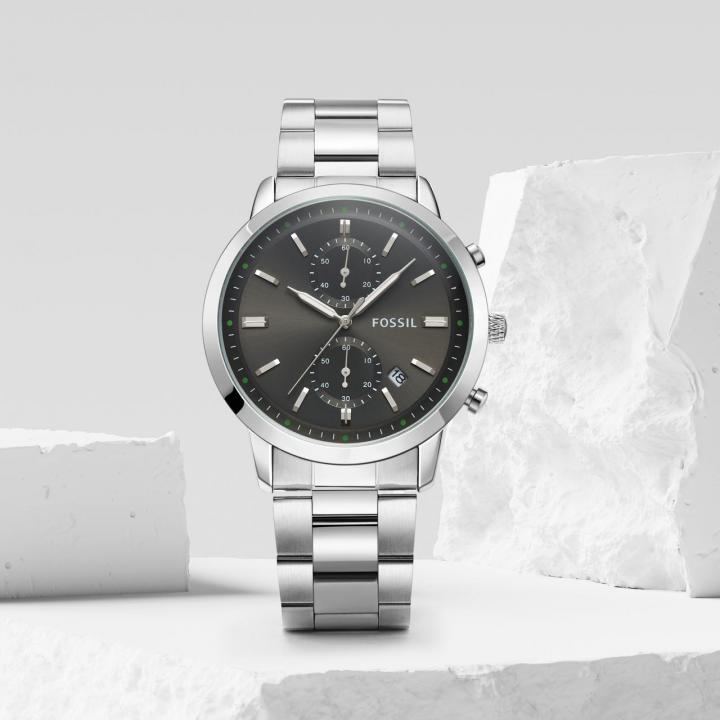 Fossiil Chronograph Stainless Steel Men’s Watch Silver-Grey