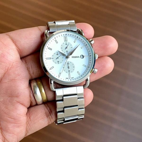 Fossiil Minimalist Chronograph Chain Watch