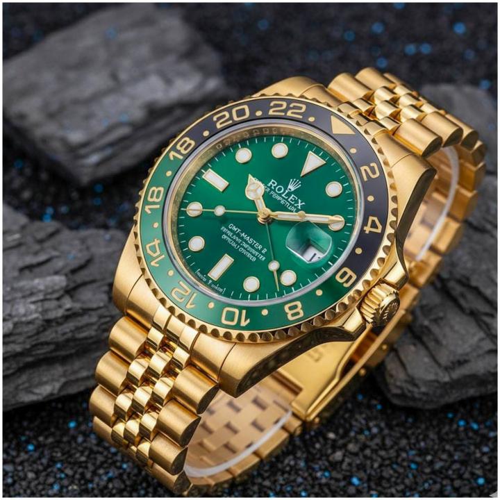 RLX GMT-Master II – Custom “Batman” Green Bezel Edition