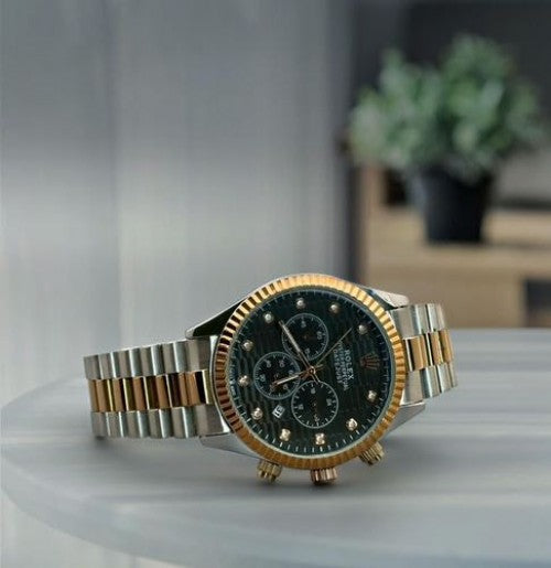 Luxury Branded 7A Watch Golden & Silver