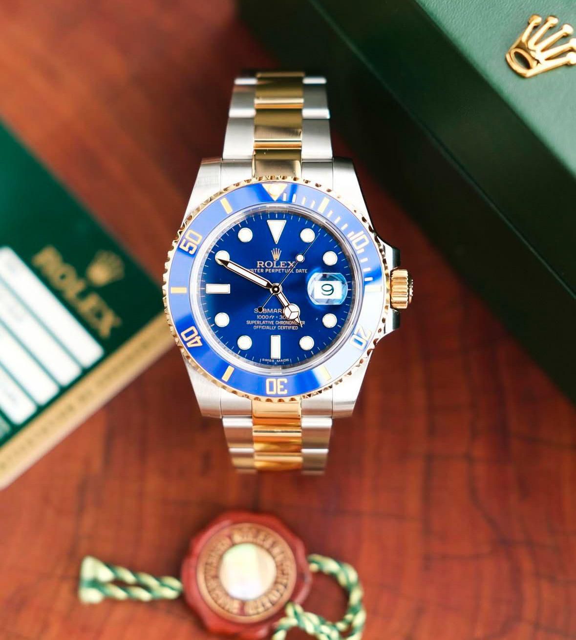 RLX GMT 2 Watch (King Ko*Li Using it ) Blue Golden