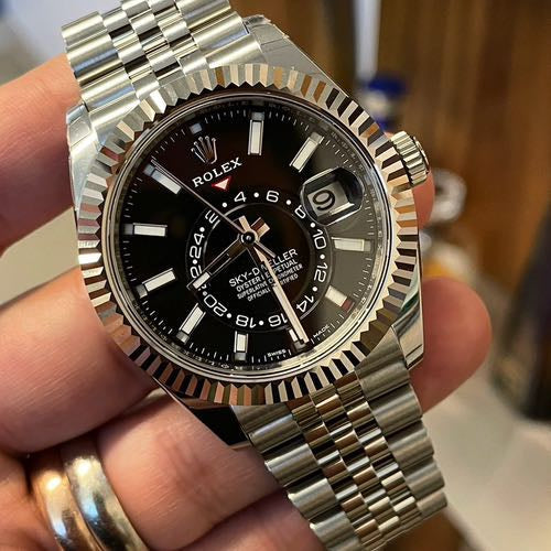RLX Skydweller premium quality chain watch