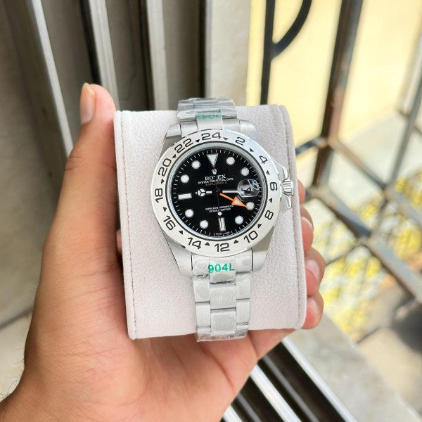 Rlx GMT 2 Watch Oyster perpetual Explorer 2.0 Black