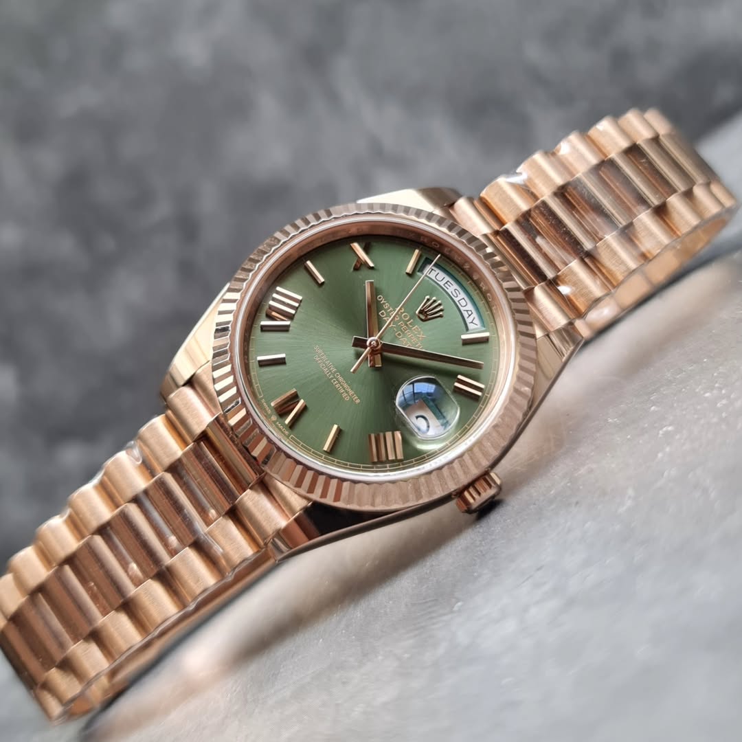 RLX Day-Date premium quality chain watch