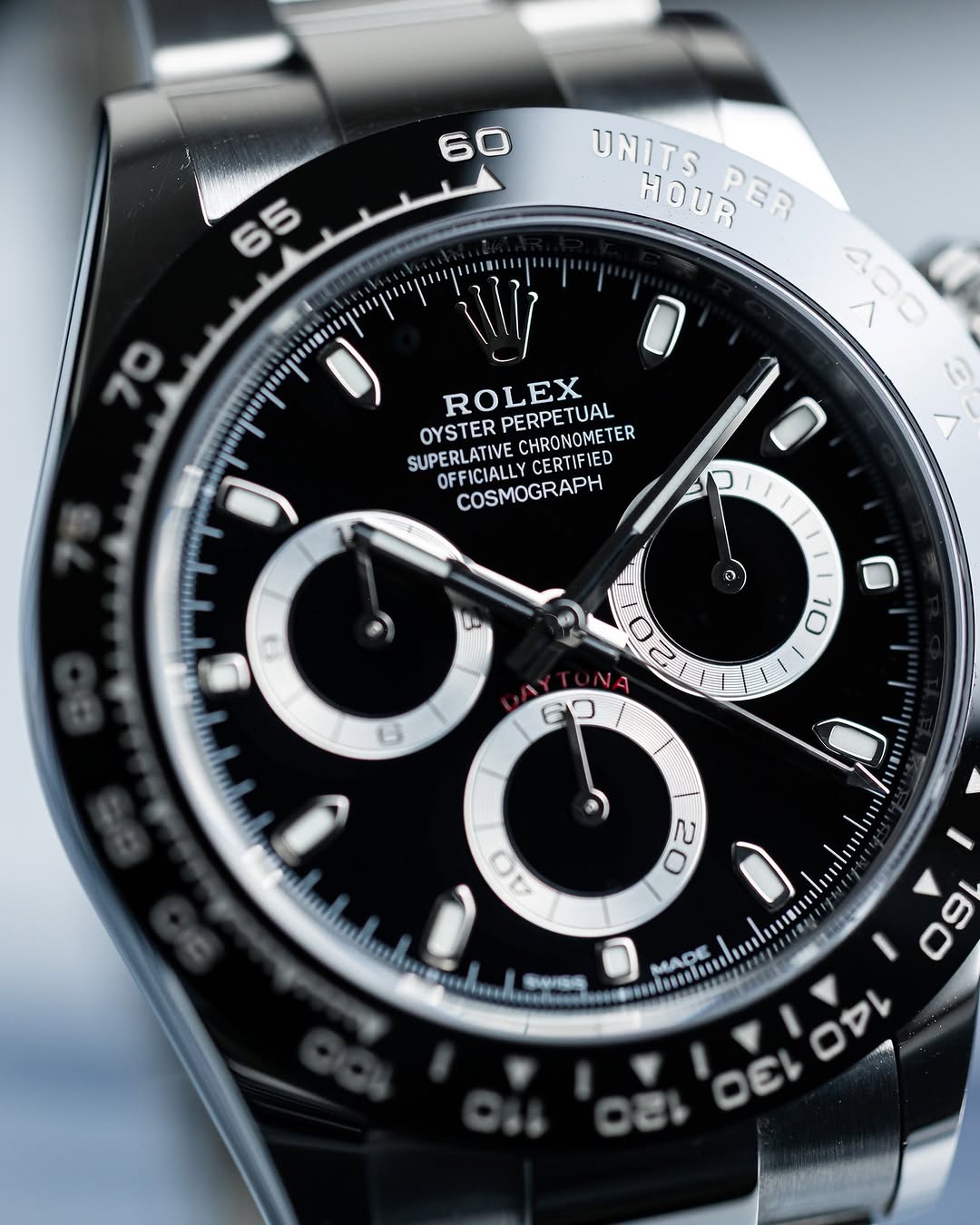 RLX Daytona Green Dial Premium Chronograph Watch