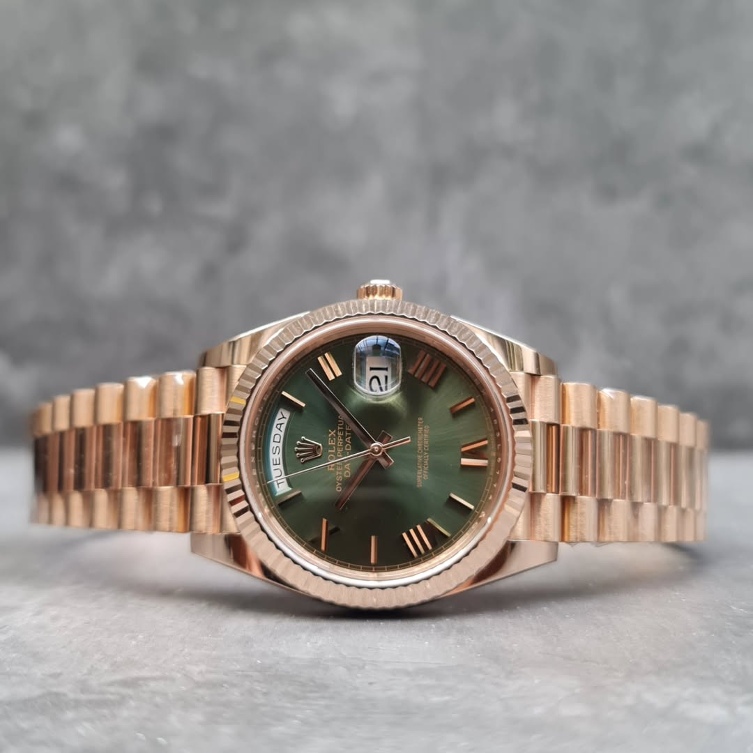 RLX Day-Date premium quality chain watch