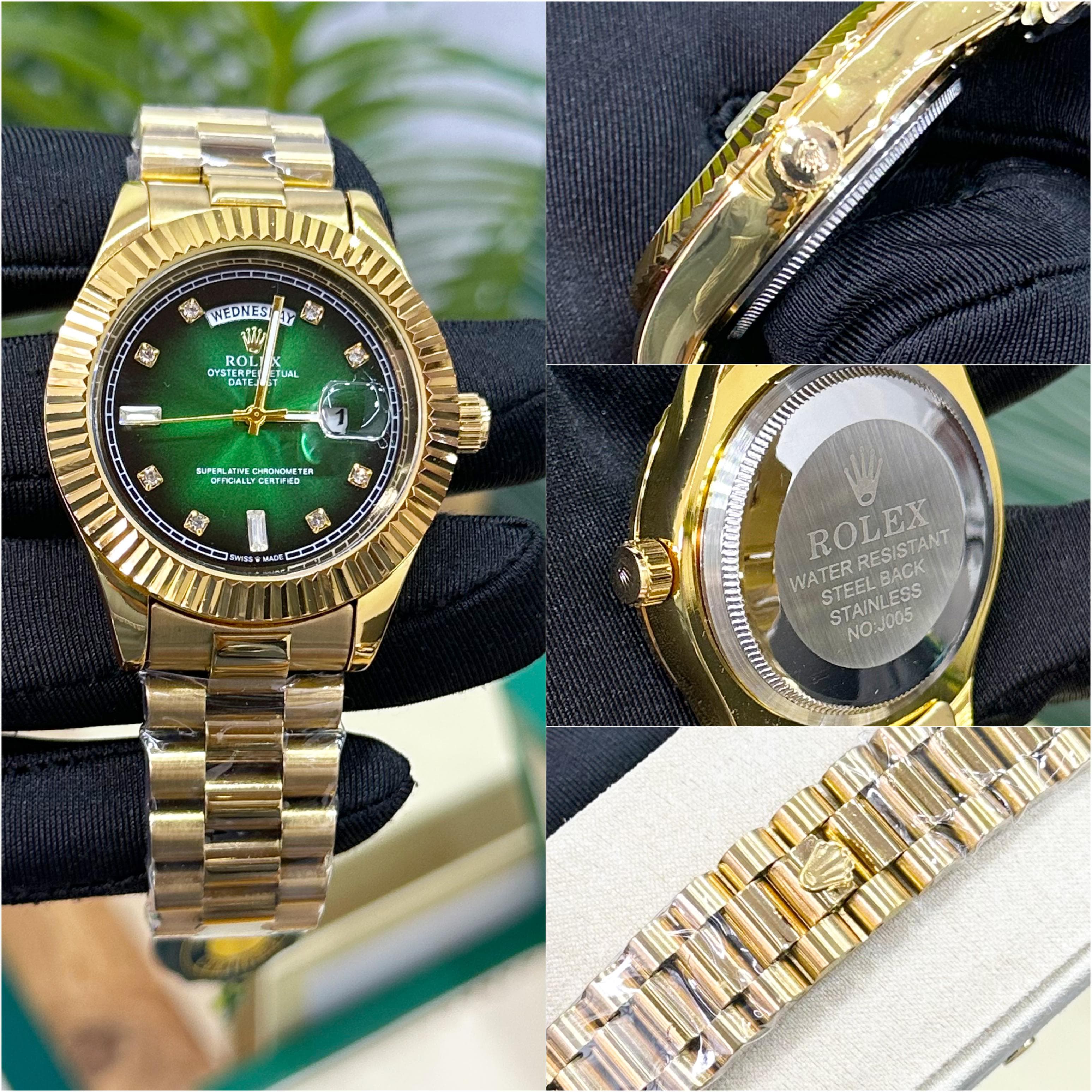 RLX Day-Date premium quality chain watch