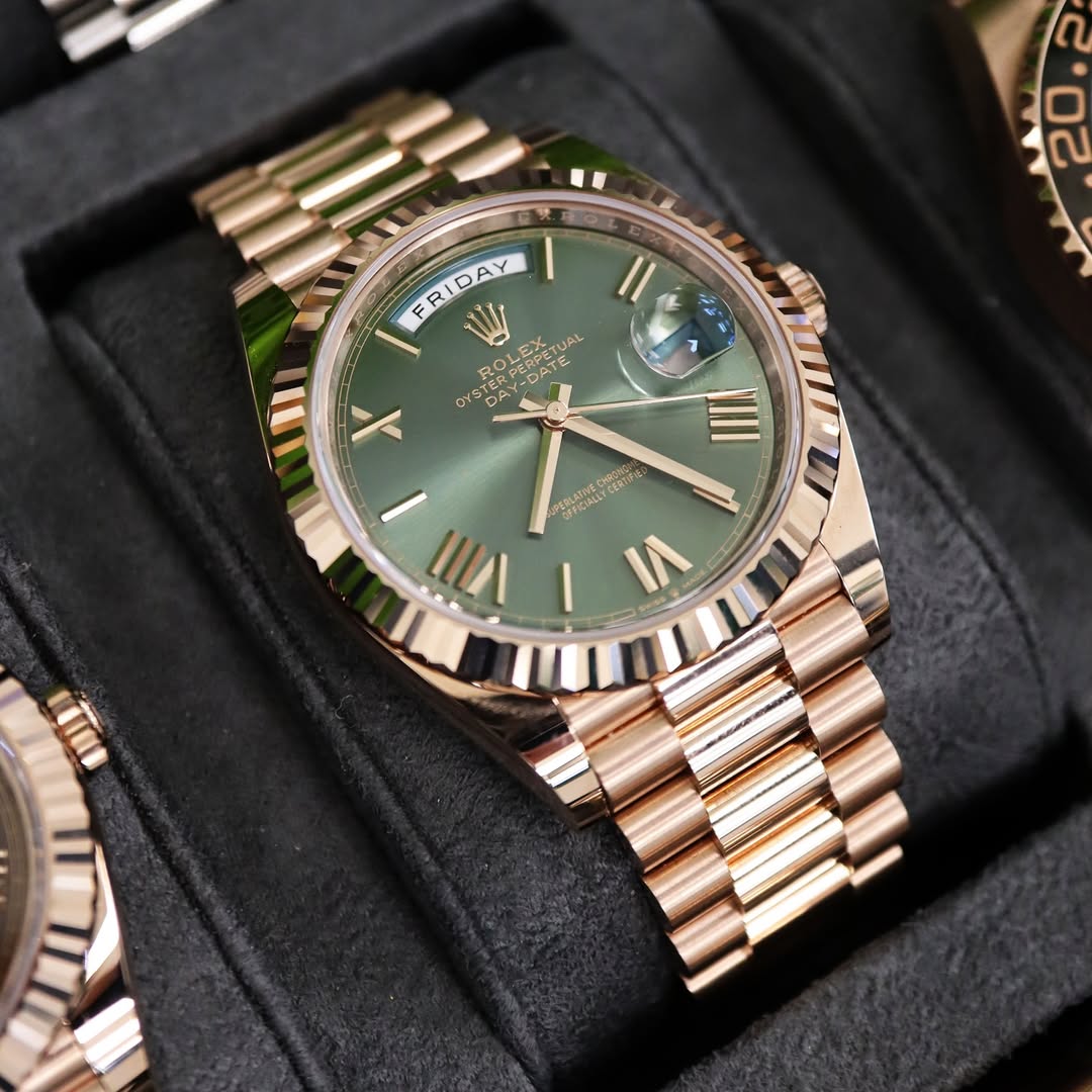 RLX Day-Date premium quality chain watch